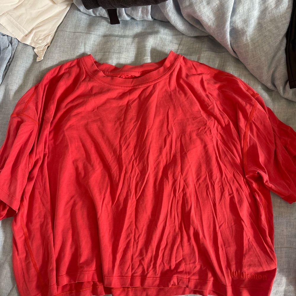 lululemon athletica Women's Red Top